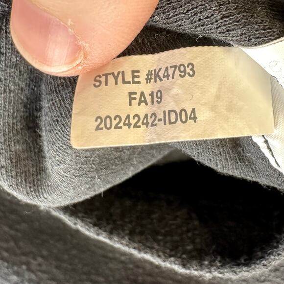 Madewell Texture & Thread Black 3/4 Balloon Sleeve V Neck Top Womens Size XS - Picture 13 of 14